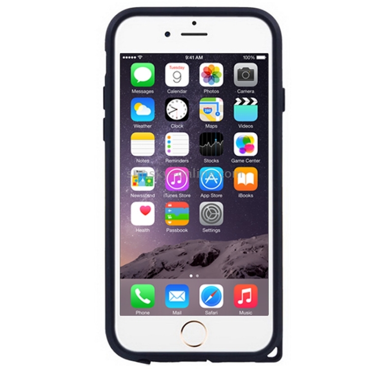 Plastic + TPU Combination Case for iPhone 6 & 6S(Red)