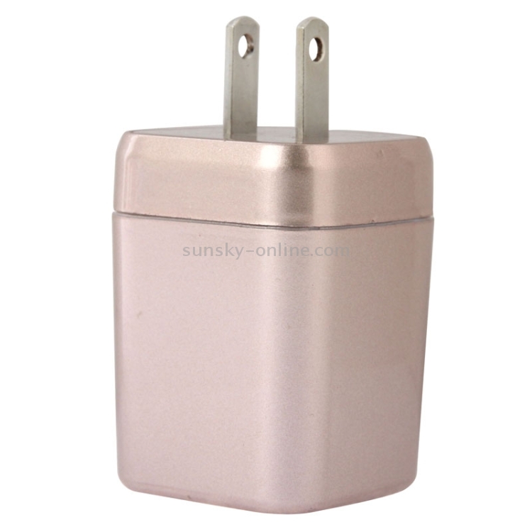 5V 2.1A + 1A Dual USB Ports US Plug Charger Travel Adapter for iPad Air 2 & Air & 4 & 3 & 2 / iPhone 6 & 6 Plus & 5 & 5S & 4 & 4S / Other Mobile Phones(Gold) 5V 2.1A + 1A Dual USB Ports US Plug Charger Travel Adapter for iPad Air 2 & Air & 4 & 3 & 2 / iPhone 6 & 6 Plus & 5 & 5S & 4 & 4S / Other Mobile Phones(Gold)