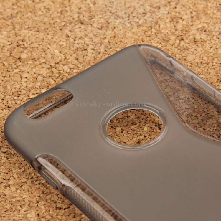 S Line Anti-skid Frosted TPU Protective Case for iPhone 6 Plus(Grey) S Line Anti-skid Frosted TPU Protective Case for iPhone 6 Plus(Grey)