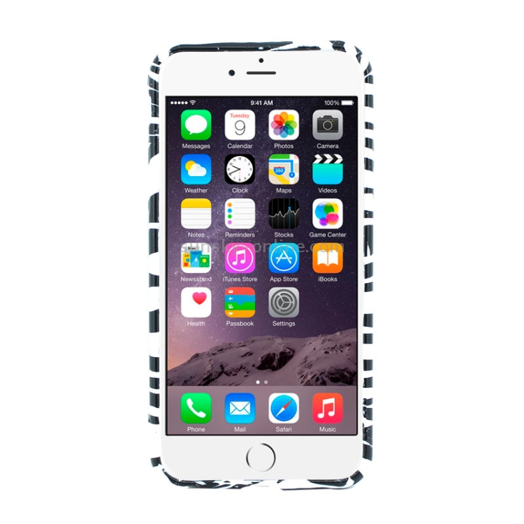 Zebra Stripe Pattern TPU Case for iPhone 6 Plus & 6S Plus Zebra Stripe Pattern TPU Case for iPhone 6 Plus & 6S Plus