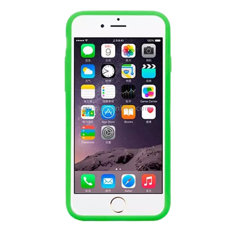 Starry Diamond Encrusted Silicone Case for iPhone 6 Plus(Green) Starry Diamond Encrusted Silicone Case for iPhone 6 Plus(Green)