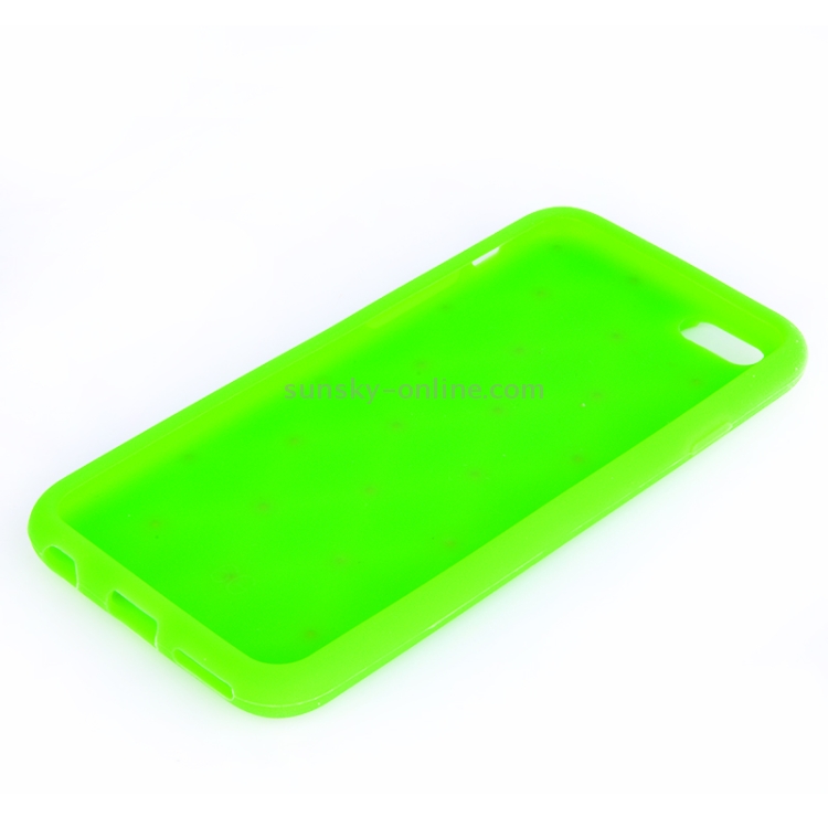 Starry Diamond Encrusted Silicone Case for iPhone 6 Plus(Green) Starry Diamond Encrusted Silicone Case for iPhone 6 Plus(Green)