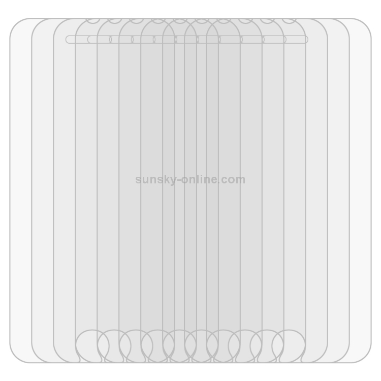 50 PCS for iPhone 6 Plus & 6s Plus 0.26mm 9H Surface Hardness 2.5D Explosion-proof Tempered Glass Film, No Retail Package 50 PCS for iPhone 6 Plus & 6s Plus 0.26mm 9H Surface Hardness 2.5D Explosion-proof Tempered Glass Film, No Retail Package