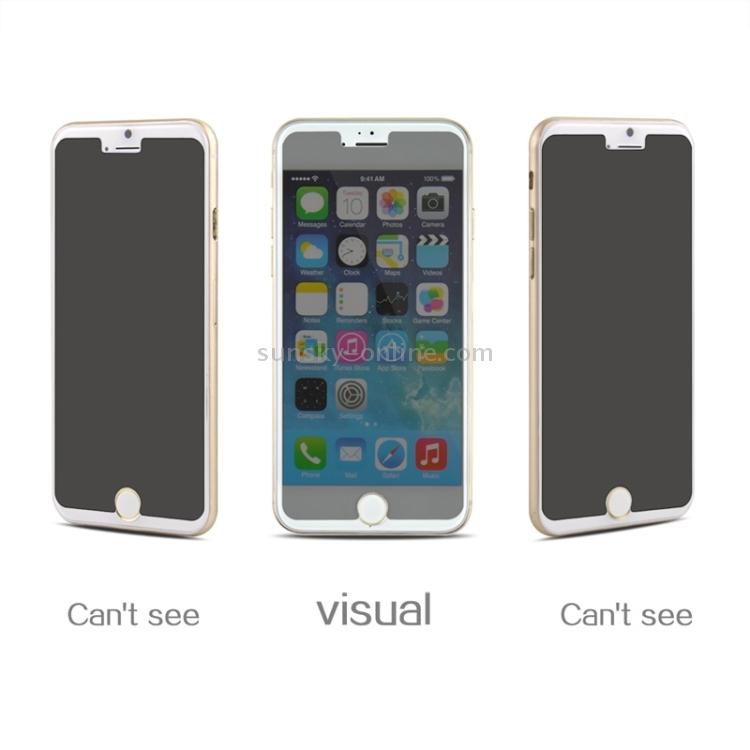 0.3mm Explosion-proof Tempered Glass Privacy Front Film and Transparent Back Film for iPhone 6 Plus 0.3mm Explosion-proof Tempered Glass Privacy Front Film and Transparent Back Film for iPhone 6 Plus