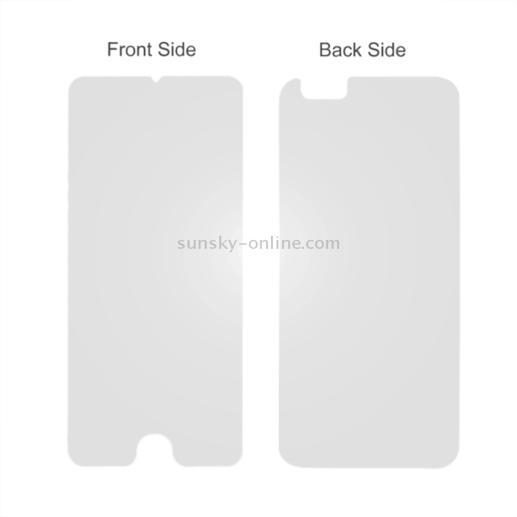 0.3mm Explosion-proof Tempered Glass Front and Back Film for iPhone 6 Plus 0.3mm Explosion-proof Tempered Glass Front and Back Film for iPhone 6 Plus