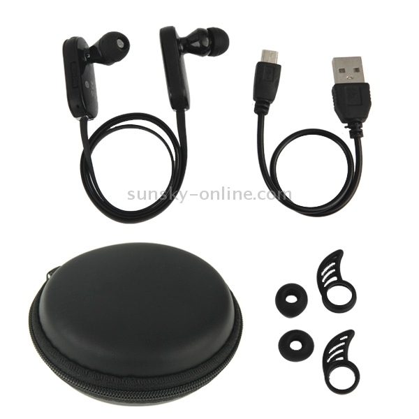 Sports Bluetooth v4.0 Headset with MIC for iPad / iPhone / Samsung / Nokia / HTC / Xiaomi(Black) Sports Bluetooth v4.0 Headset with MIC for iPad / iPhone / Samsung / Nokia / HTC / Xiaomi(Black)