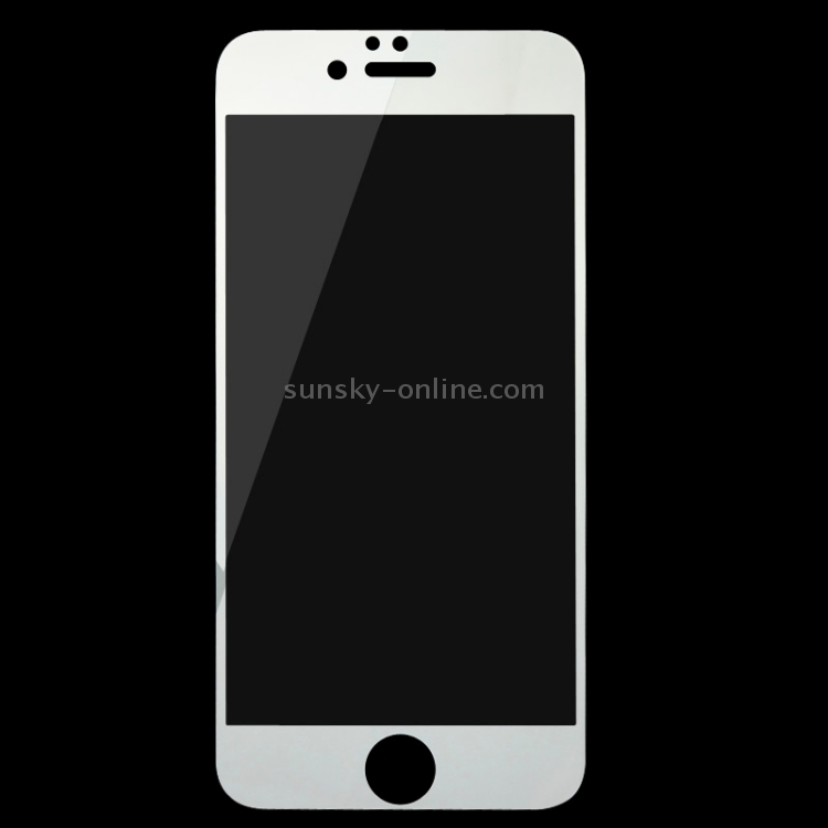 0.3mm Plating Explosion-proof Full Screen Tempered Glass Film for iPhone 6 Plus(Silver) 0.3mm Plating Explosion-proof Full Screen Tempered Glass Film for iPhone 6 Plus(Silver)