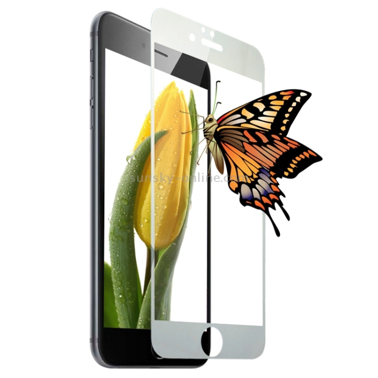 0.3mm Plating Explosion-proof Full Screen Tempered Glass Film for iPhone 6 Plus(Silver) 0.3mm Plating Explosion-proof Full Screen Tempered Glass Film for iPhone 6 Plus(Silver)