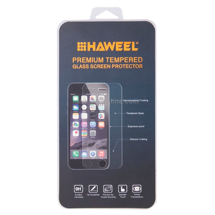 2 PCS for iPhone 6 Plus & 6s Plus 0.26mm 9H Surface Hardness 2.5D Explosion-proof Back Tempered Glass Film