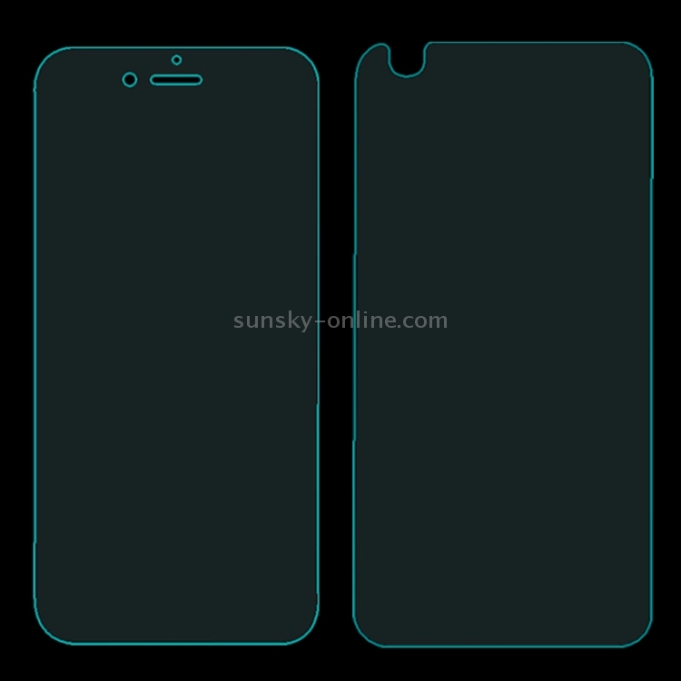 0.26mm Explosion-proof Front and Back Screen Protector Tempered Glass Film for iPhone 6 Plus 0.26mm Explosion-proof Front and Back Screen Protector Tempered Glass Film for iPhone 6 Plus