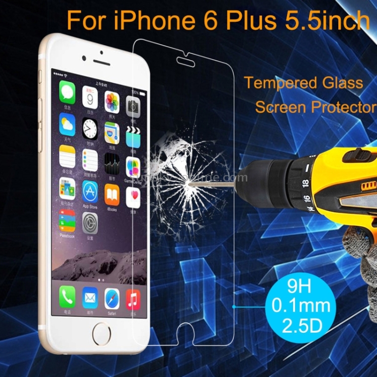 0.1mm Ultra-thin Explosion-proof Tempered Glass Screen Protector for iPhone 6 Plus 0.1mm Ultra-thin Explosion-proof Tempered Glass Screen Protector for iPhone 6 Plus