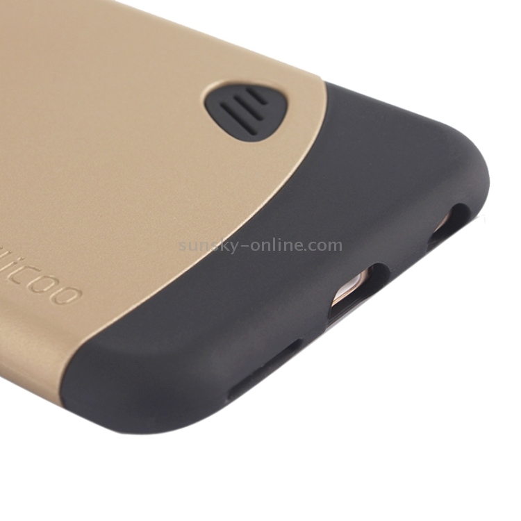 SLiCOO Cobblestone PC + TPU Combination Case for iPhone 6 Plus & 6S Plus(Gold) SLiCOO Cobblestone PC + TPU Combination Case for iPhone 6 Plus & 6S Plus(Gold)