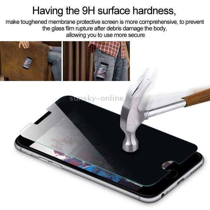 Baseus Ultrathin 0.3mm 2.5D Explosion-proof Privacy Tempered Glass Film for iPhone 6 Plus Baseus Ultrathin 0.3mm 2.5D Explosion-proof Privacy Tempered Glass Film for iPhone 6 Plus