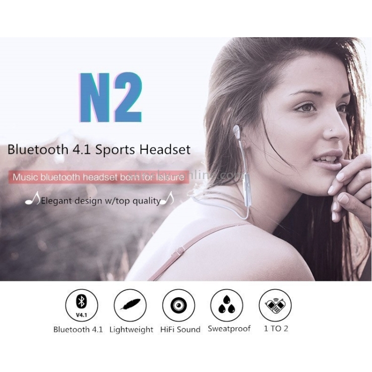 Bluedio N2 Bluetooth Stereo Headset Noise Isolating Earphone with Mic for iPhone 6 & 6 Plus / Galaxy S6 / S6 edge / Other Mobile Phones(White) Bluedio N2 Bluetooth Stereo Headset Noise Isolating Earphone with Mic for iPhone 6 & 6 Plus / Galaxy S6 / S6 edge / Other Mobile Phones(White)