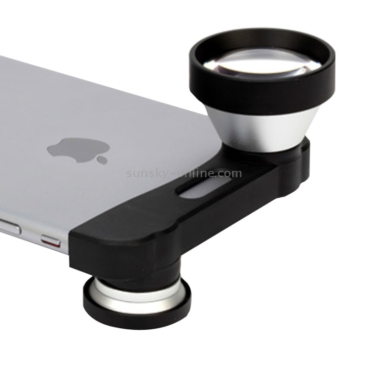 3 in 1 Super Telephoto 5X + Macro + 180 Degree Fisheye Phone Photo Zoom Lens Set for iPhone 6 Plus