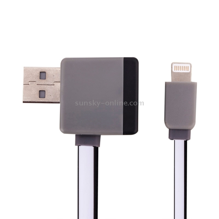 Elbow 8pin to USB 2.0 Data / Charger Cable for iPhone 6 & 6 Plus / iPhone 5 & 5S & 5C / iPad Air 2 & Air / iPad mini 3 & mini 2 & mini / iPod, Length: 1.02m(Black) Elbow 8pin to USB 2.0 Data / Charger Cable for iPhone 6 & 6 Plus / iPhone 5 & 5S & 5C / iPad Air 2 & Air / iPad mini 3 & mini 2 & mini / iPod, Length: 1.02m(Black)