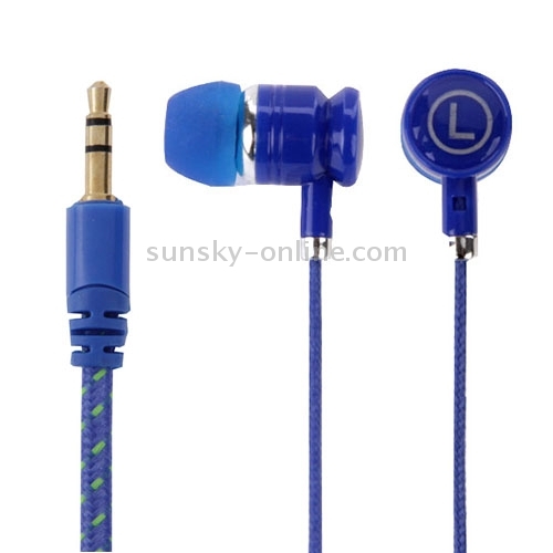 Multicolour Beads Style In-ear Stereo Necklace Headphone(Blue) Multicolour Beads Style In-ear Stereo Necklace Headphone(Blue)