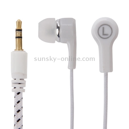 Diamond-Encrusted Beads Style In-ear Stereo Necklace Headphone(White) Diamond-Encrusted Beads Style In-ear Stereo Necklace Headphone(White)