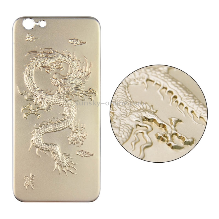 0.3mm Front + Back 3D Curved Surface Chinese Dragon Pattern Titanium Alloy Full Screen Tempered Glass Screen Protector for iPhone 6 Plus(Gold) 0.3mm Front + Back 3D Curved Surface Chinese Dragon Pattern Titanium Alloy Full Screen Tempered Glass Screen Protector for iPhone 6 Plus(Gold)