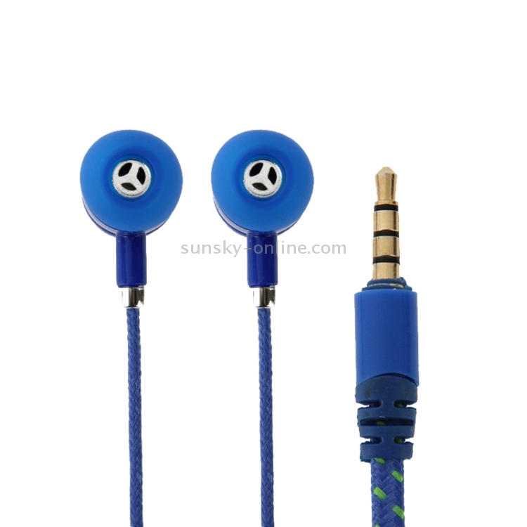 Beads Style In-ear Stereo Necklace Headphone(Blue) Beads Style In-ear Stereo Necklace Headphone(Blue)