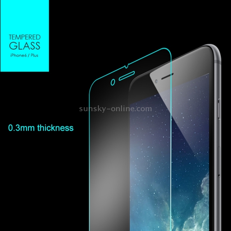 0.3mm 9H Surface Hardness 2.15D Explosion-proof Tempered Glass Film with Dual-touch Function for iPhone 6 Plus 0.3mm 9H Surface Hardness 2.15D Explosion-proof Tempered Glass Film with Dual-touch Function for iPhone 6 Plus