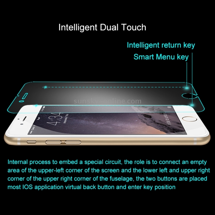 0.3mm 9H Surface Hardness 2.15D Explosion-proof Tempered Glass Film with Dual-touch Function for iPhone 6 Plus 0.3mm 9H Surface Hardness 2.15D Explosion-proof Tempered Glass Film with Dual-touch Function for iPhone 6 Plus