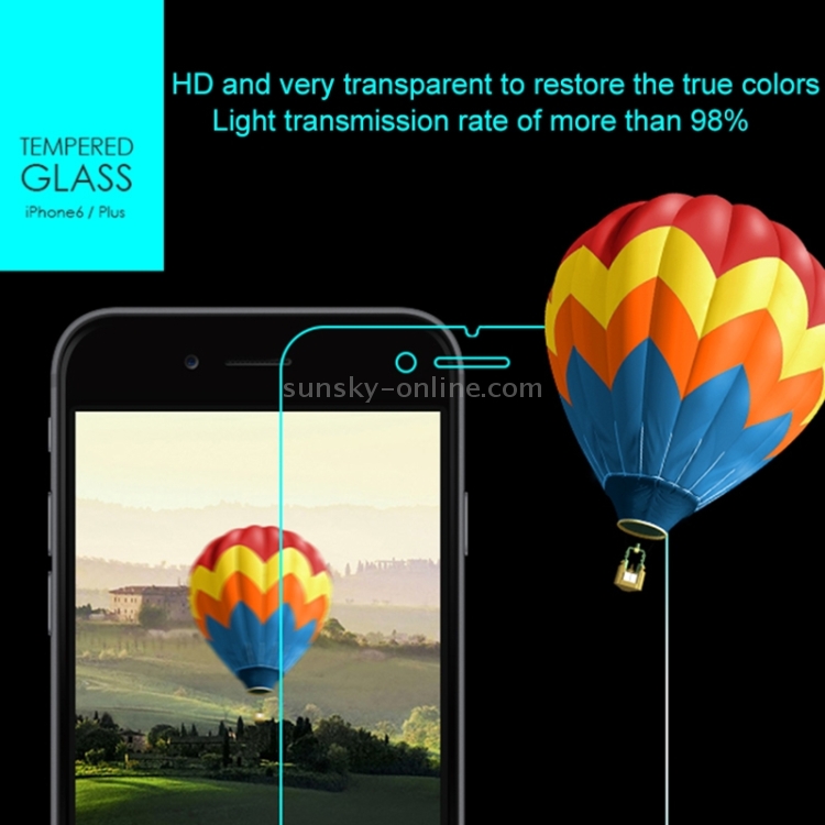 0.3mm 9H Surface Hardness 2.15D Explosion-proof Tempered Glass Film with Dual-touch Function for iPhone 6 Plus 0.3mm 9H Surface Hardness 2.15D Explosion-proof Tempered Glass Film with Dual-touch Function for iPhone 6 Plus