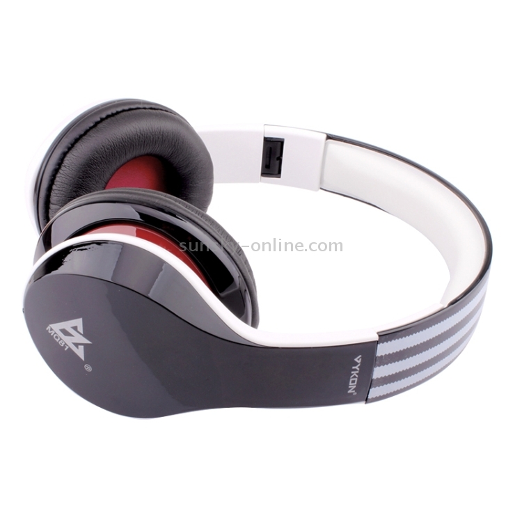 OVLENG VYKON MQ81 3.5mm Head-Band Universal Stereo Wired Headset for iPhone 6 & 6 Plus & 5 & 4, Galaxy S6 / S5 / Note 5 / Note 5 Edge, PC, Computer, Game Machine(Black)