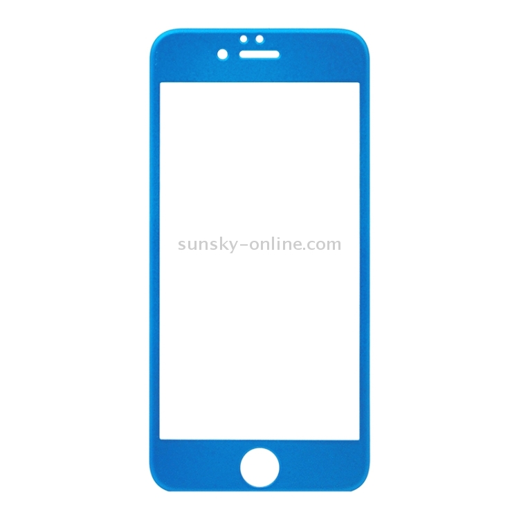 0.3mm 3D Curved Explosion-proof Tempered Glass Full Screen Film With Soft Colorized Frosted Carbon Fibre Edge for iPhone 6 Plus & 6s Plus(Blue) 0.3mm 3D Curved Explosion-proof Tempered Glass Full Screen Film With Soft Colorized Frosted Carbon Fibre Edge for iPhone 6 Plus & 6s Plus(Blue)