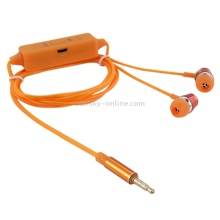 In-ear 3.5mm Universal Stereo Wired Light Glow Headset with Mic, Support Hands-free Call for iPhone 6 & 6 Plus, iPhone 6S & 6S Plus, Galaxy S6 / S6 edge / S6 edge+ / Note 5, HTC, Sony(Orange) In-ear 3.5mm Universal Stereo Wired Light Glow Headset with Mic, Support Hands-free Call for iPhone 6 & 6 Plus, iPhone 6S & 6S Plus, Galaxy S6 / S6 edge / S6 edge+ / Note 5, HTC, Sony(Orange)