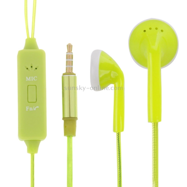 In-ear 3.5mm Universal Stereo Wired Light Glow Headset with Mic, Support Hands-free Call for iPhone 6 & 6 Plus, iPhone 6S & 6S Plus, Galaxy S6 / S6 edge / S6 edge+ / Note 5, HTC, Sony(Green) In-ear 3.5mm Universal Stereo Wired Light Glow Headset with Mic, Support Hands-free Call for iPhone 6 & 6 Plus, iPhone 6S & 6S Plus, Galaxy S6 / S6 edge / S6 edge+ / Note 5, HTC, Sony(Green)