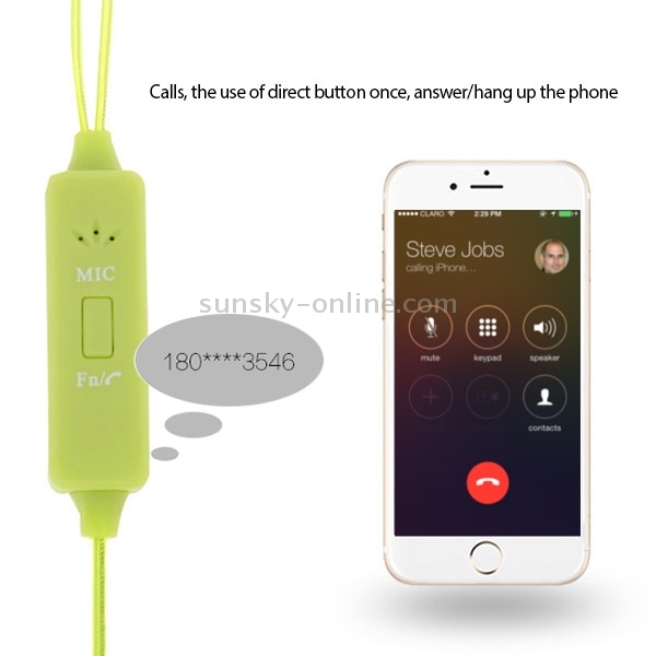 In-ear 3.5mm Universal Stereo Wired Light Glow Headset with Mic, Support Hands-free Call for iPhone 6 & 6 Plus, iPhone 6S & 6S Plus, Galaxy S6 / S6 edge / S6 edge+ / Note 5, HTC, Sony(Green) In-ear 3.5mm Universal Stereo Wired Light Glow Headset with Mic, Support Hands-free Call for iPhone 6 & 6 Plus, iPhone 6S & 6S Plus, Galaxy S6 / S6 edge / S6 edge+ / Note 5, HTC, Sony(Green)