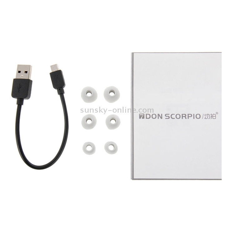 7 DON SCORPIO SMUSHROOM Bluetooth Stereo Sport Earphone with Microphone, Support Hands-free & Music for iPhone 6 & 6 Plus, iPhone 6S & 6S Plus, Galaxy S6 / S6 edge / S6 edge+ / Note 5, HTC, Sony(White)