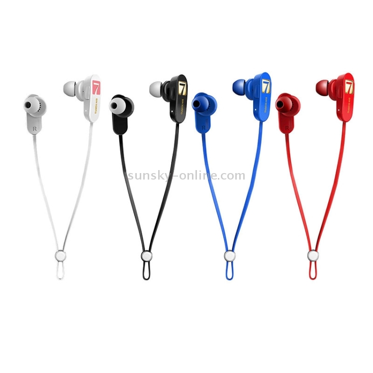 7 DON SCORPIO SMUSHROOM Bluetooth Stereo Sport Earphone with Microphone, Support Hands-free & Music for iPhone 6 & 6 Plus, iPhone 6S & 6S Plus, Galaxy S6 / S6 edge / S6 edge+ / Note 5, HTC, Sony(White)