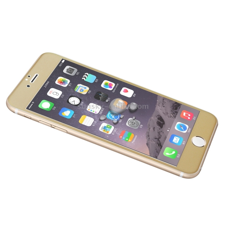 0.3mm 3D Curved Glitter Powder Carbon Fiber Full Screen Glass Screen Film for iPhone 6 Plus & 6s Plus(Gold) 0.3mm 3D Curved Glitter Powder Carbon Fiber Full Screen Glass Screen Film for iPhone 6 Plus & 6s Plus(Gold)