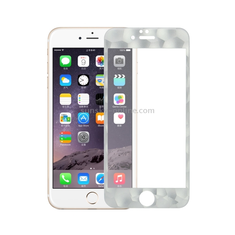 0.3mm Soft Carbon Fiber Side Full Screen Tempered Glass Film for iPhone 6 Plus & 6s Plus(Silver) 0.3mm Soft Carbon Fiber Side Full Screen Tempered Glass Film for iPhone 6 Plus & 6s Plus(Silver)