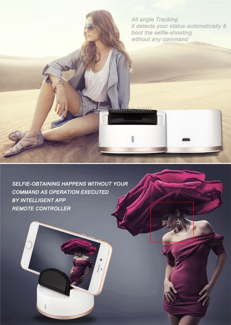 A-Ding Smart Wireless Remote Shutter Self-timer Selfie Robot for Android iOS Phone(Pink) A-Ding Smart Wireless Remote Shutter Self-timer Selfie Robot for Android iOS Phone(Pink)