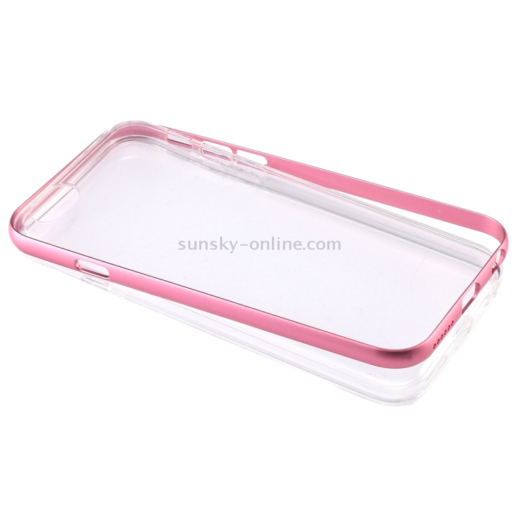 TPU Cover + Metal Bumper Frame Combination Case for iPhone 6 Plus & 6s