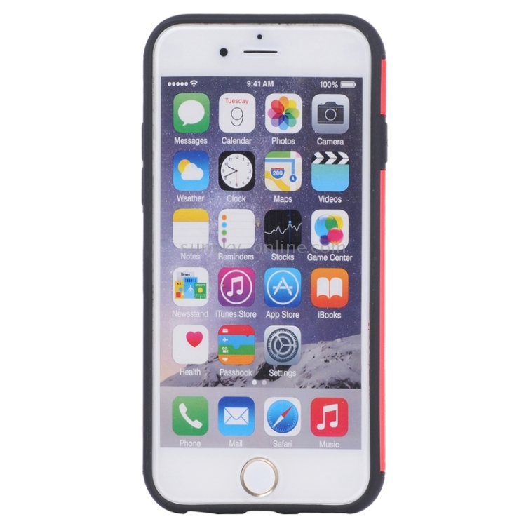 ShatterResistant Tough Armor Meshy Combination Case for iPhone 6 Plus