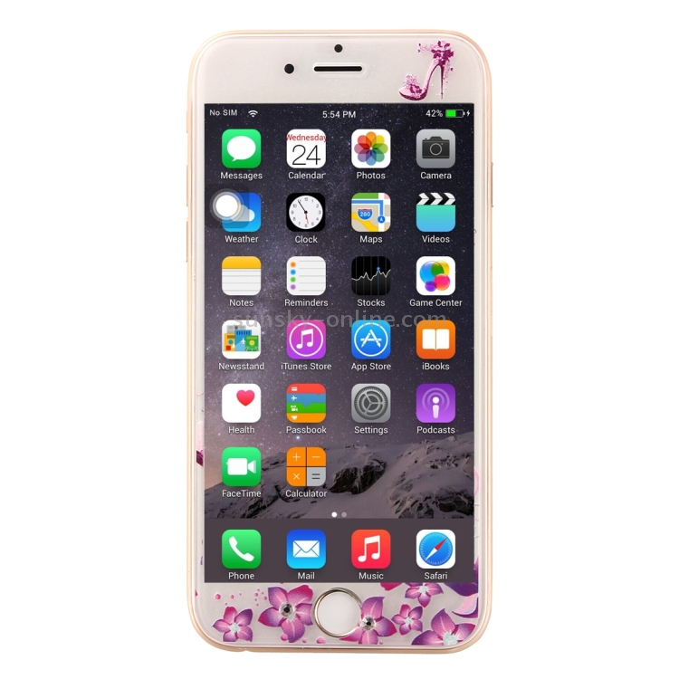 3D Colorized Relief Pattern Diamond Encrusted 0.26mm 9H+ Surface Hardness 3D Curved Surface Full Screen Front and Back Explosion-proof Tempered Glass Film for iPhone 6 Plus & 6s Plus 3D Colorized Relief Pattern Diamond Encrusted 0.26mm 9H+ Surface Hardness 3D Curved Surface Full Screen Front and Back Explosion-proof Tempered Glass Film for iPhone 6 Plus & 6s Plus