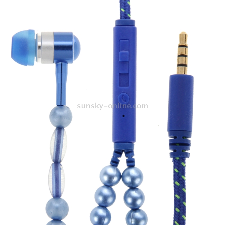 Multicolour Stars Beads Style In-ear Stereo Necklace Headphone with Micphone for iPhone 6 & 6 Plus, iPhone 6S & 6S Plus, Galaxy S6 / S6 edge / S6 edge+ / Note 5, HTC, Sony(Blue) Multicolour Stars Beads Style In-ear Stereo Necklace Headphone with Micphone for iPhone 6 & 6 Plus, iPhone 6S & 6S Plus, Galaxy S6 / S6 edge / S6 edge+ / Note 5, HTC, Sony(Blue)