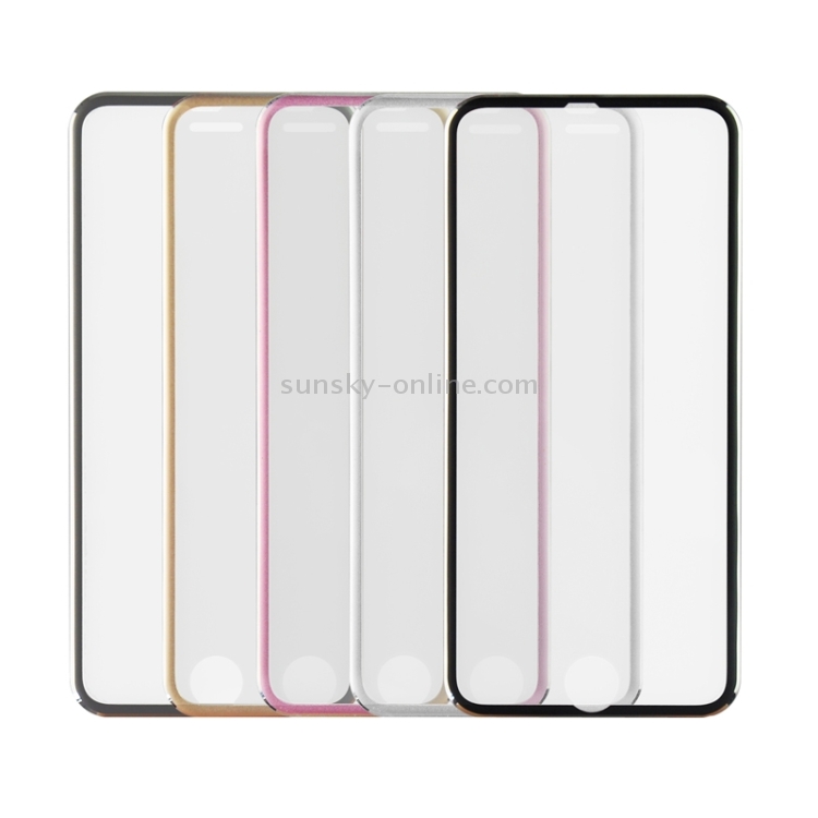 Titanium Alloy Metal Tempered Glass Film for iPhone 6/7/8(Gold) Titanium Alloy Metal Tempered Glass Film for iPhone 6/7/8(Gold)