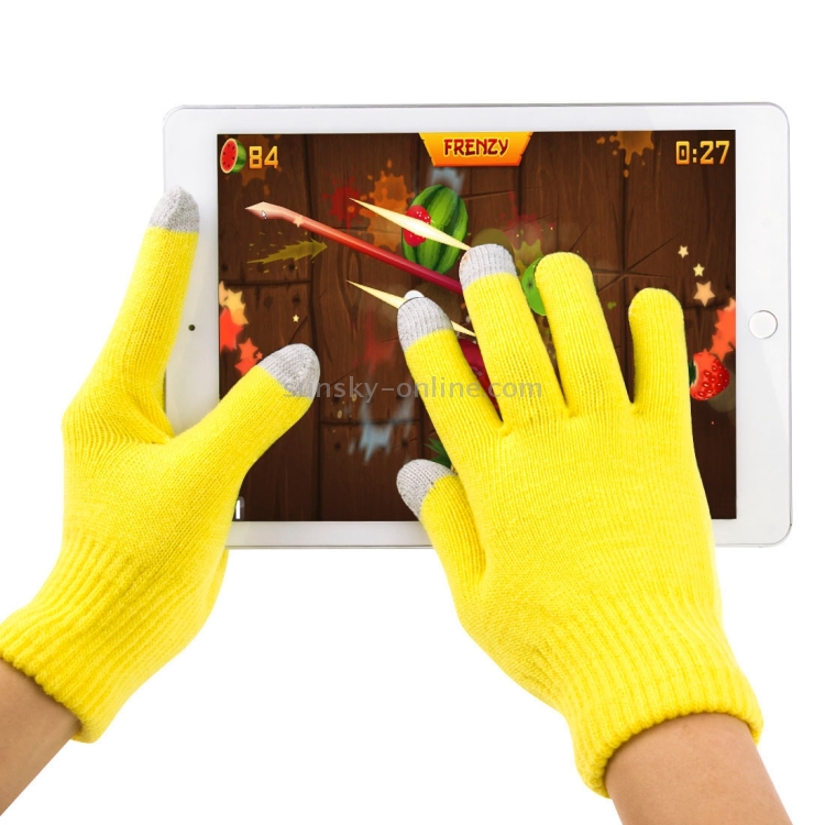 Three Fingers Touch Screen Winter Warm Touch Gloves, Size: 21*13cm Three Fingers Touch Screen Winter Warm Touch Gloves, Size: 21*13cm