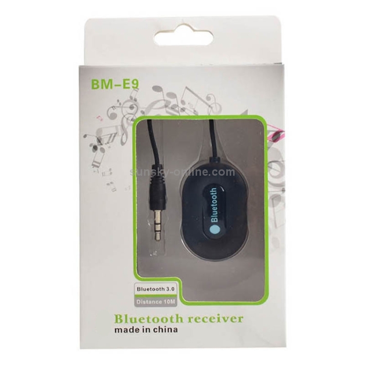BM-E9 3.5mm Bluetooth 3.0 Adapter Audio Receiver BM-E9 3.5mm Bluetooth 3.0 Adapter Audio Receiver