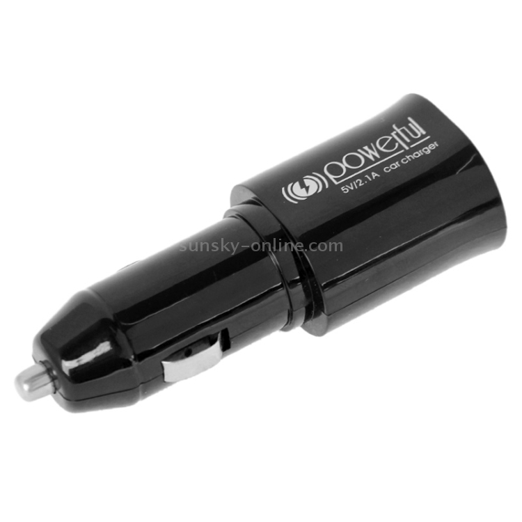 5V 2.1A Dual USB Car Charger for iPad 4 / iPad mini 1 / 2 / 3 / iPhone 5 (Black) 5V 2.1A Dual USB Car Charger for iPad 4 / iPad mini 1 / 2 / 3 / iPhone 5 (Black)