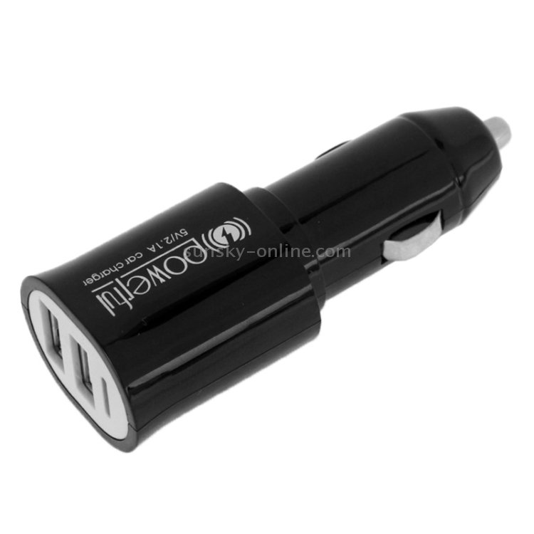 5V 2.1A Dual USB Car Charger for iPad 4 / iPad mini 1 / 2 / 3 / iPhone 5 (Black) 5V 2.1A Dual USB Car Charger for iPad 4 / iPad mini 1 / 2 / 3 / iPhone 5 (Black)