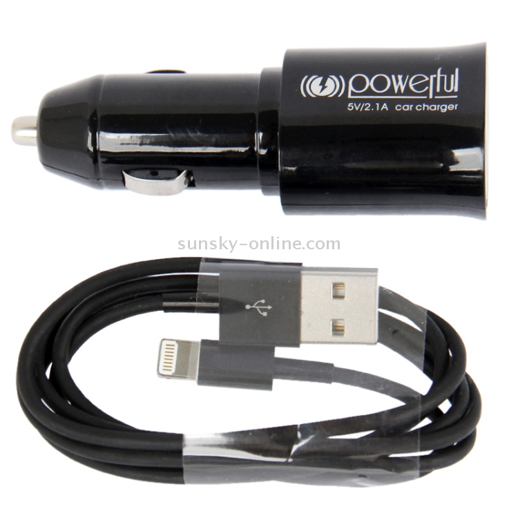 5V 2.1A Dual USB Car Charger for iPad 4 / iPad mini 1 / 2 / 3 / iPhone 5 (Black) 5V 2.1A Dual USB Car Charger for iPad 4 / iPad mini 1 / 2 / 3 / iPhone 5 (Black)
