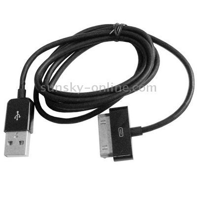 Black USB Data Cable for New iPad (iPad 3) / iPad 2/ iPad, iPhone 4 & 4S, iPhone 3GS/3G, iPod touch, Length: 1m(Black) Black USB Data Cable for New iPad (iPad 3) / iPad 2/ iPad, iPhone 4 & 4S, iPhone 3GS/3G, iPod touch, Length: 1m(Black)