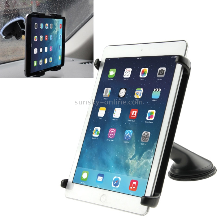 Universal 360 Degrees Rotation Suction Cup Car Mount Holder for New iPad / iPad 2 / 4 / Air / Air 2 / iPad mini / mini 2 Retina / iPad touch / Others Tablet PC(Black) Universal 360 Degrees Rotation Suction Cup Car Mount Holder for New iPad / iPad 2 / 4 / Air / Air 2 / iPad mini / mini 2 Retina / iPad touch / Others Tablet PC(Black)