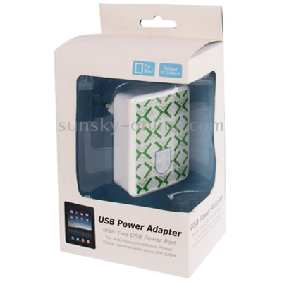 5V / 2.1A EU Plug USB Power Adapter with 2x USB Power Port for iPad Air 2 / iPad Air / iPad 4 / New iPad / iPad 3, iPhone 6 & 6 Plus / iPhone 5 / iPhone 4 & 4S / Other Mobile Phone / Digital Camera / MP 4 5V / 2.1A EU Plug USB Power Adapter with 2x USB Power Port for iPad Air 2 / iPad Air / iPad 4 / New iPad / iPad 3, iPhone 6 & 6 Plus / iPhone 5 / iPhone 4 & 4S / Other Mobile Phone / Digital Camera / MP 4